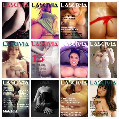 Lascivia Magazine – Full Year 2015 Collection Issues