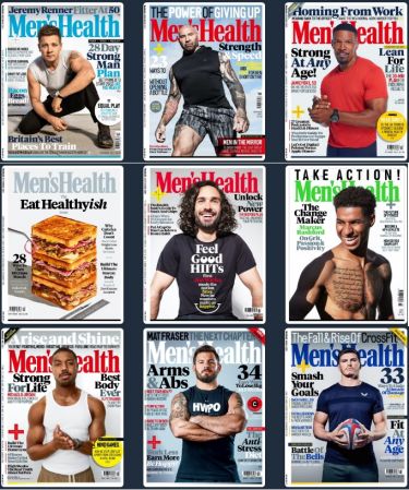 Men’s Health UK – Full Year 2021 Issues Collection