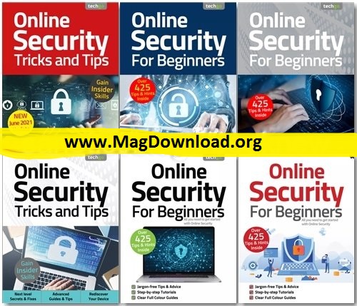 Online Security The Complete Manual, Tricks And Tips, For Beginners – Full Year 2021 Issues Collection