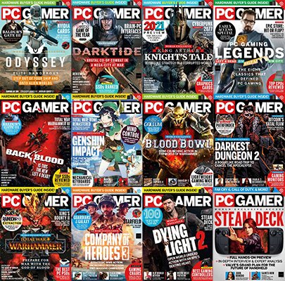 PC Gamer USA – Full Year 2021 Issues Collection