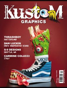 Pinstriping & Kustom Graphics English Edition – February-March 2022