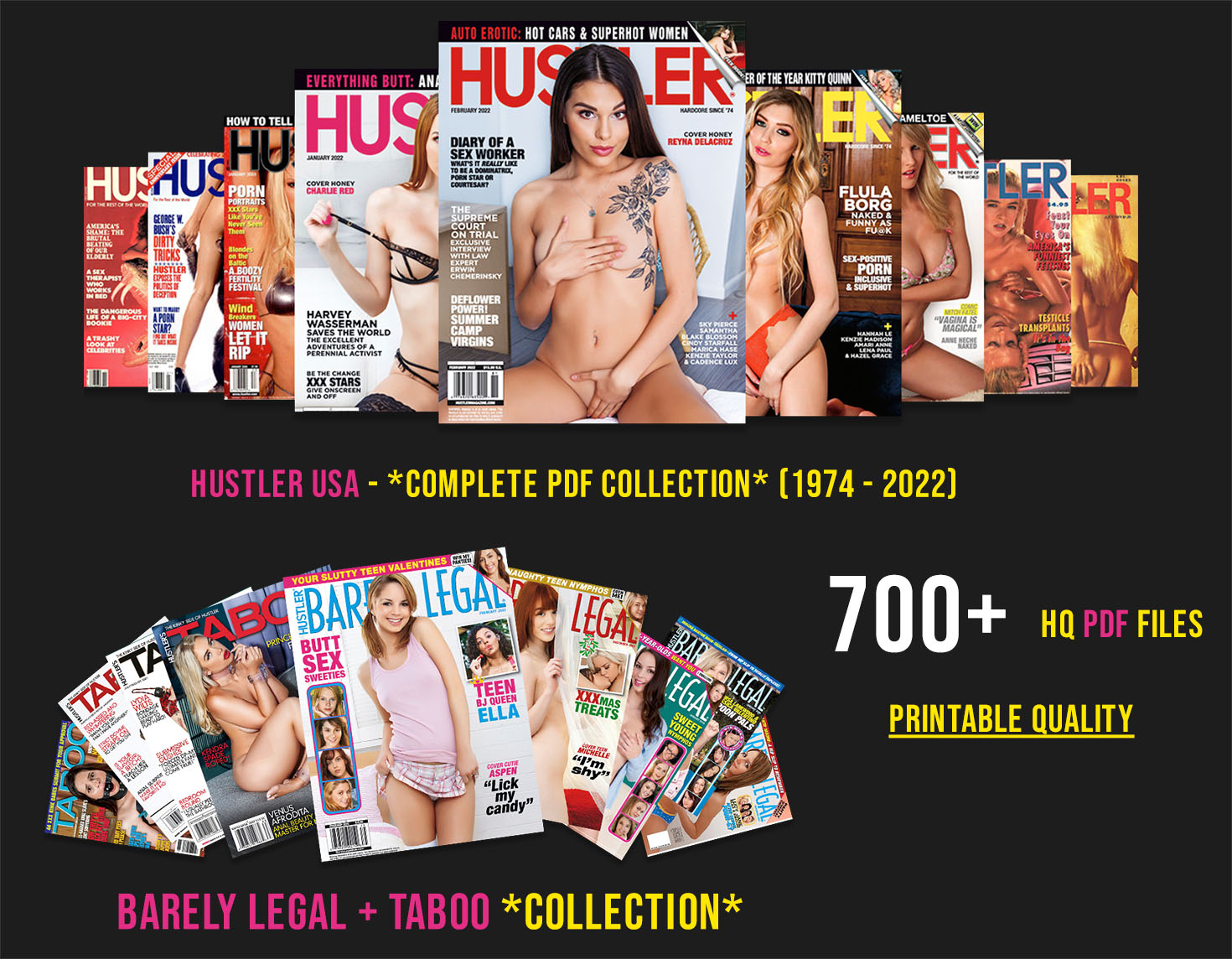 Hustler magazine free download
