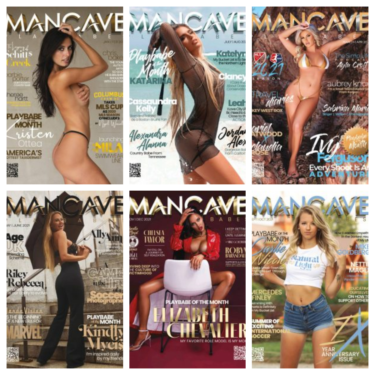 Mancave Playbabes – Full Year 2021 Issues Collection