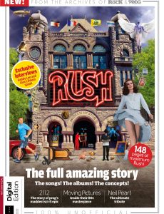 Music Magazine Classic Rock & Prog Present Rush – Second Edition, 2021