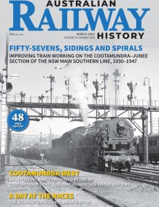 Australian Railway History – March 2022