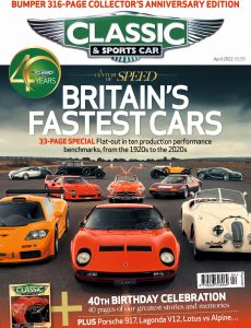Classic & Sports Car UK – April 2022