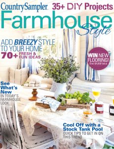 Country Sampler Farmhouse Style – June 2022