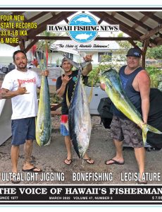 Hawaii Fishing News – March 2022