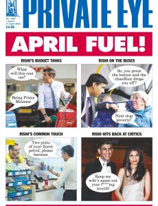 Private Eye Magazine – Issue 1570 – 1 April 2022