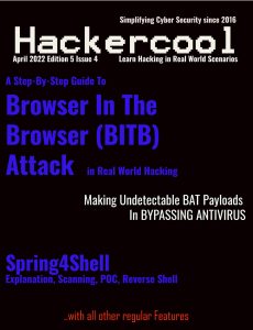 Hackercool – April 2022