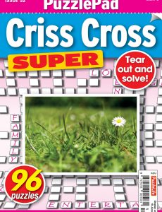 PuzzleLife PuzzlePad Criss Cross Super – 19 May 2022