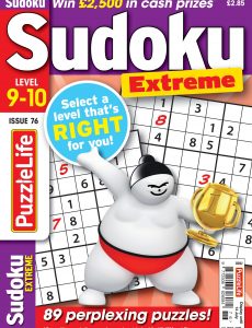 PuzzleLife Sudoku Extreme – June 2022