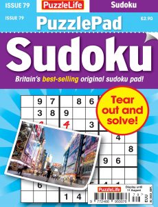 PuzzleLife PuzzlePad Sudoku – 14 July 2022