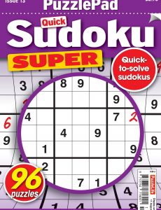 PuzzleLife PuzzlePad Sudoku Super – 14 July 2022