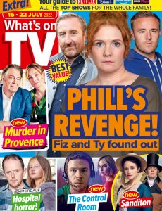 What’s on TV – 16 July 2022