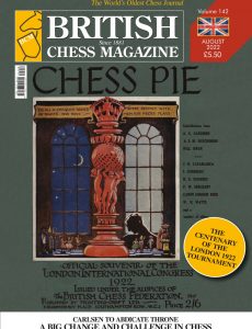 British Chess Magazine – August 2022