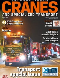 Int  Cranes & Specialized Transport – August 2022