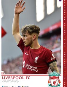 Liverpool FC Programmes – vs Bournemouth – 27 August 2022