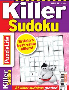 PuzzleLife Killer Sudoku – 18 August 2022