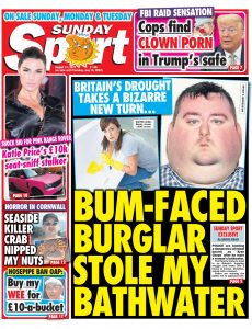 The Sunday Sport – August 14, 2022