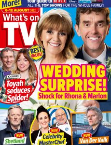 What’s on TV – 06 August 2022