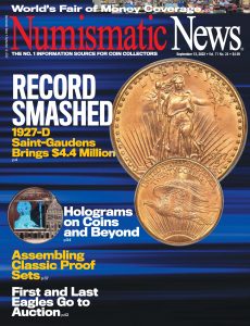 Numismatic News – September 13, 2022