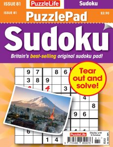 PuzzleLife PuzzlePad Sudoku – 08 September 2022