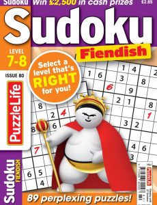 PuzzleLife Sudoku Fiendish – 01 September 2022