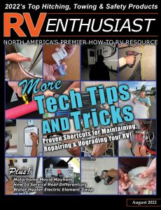 RV Enthusiast Magazine – August 2022