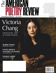 The American Poetry Review – September-October 2022