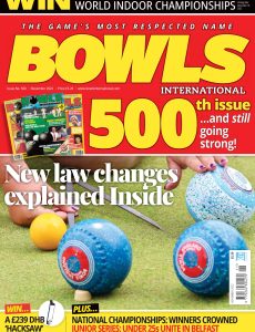 Bowls International – Issue 500 – November 2022