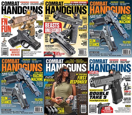 Combat Handguns – Full Year 2022 Issues Collection