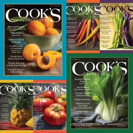 Cook’s Illustrated – Full Year 2022 Issues Collection