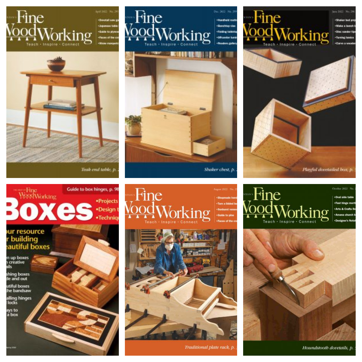 Fine Woodworking – Full Year 2022 Issues Collection - Free PDF Magazine ...