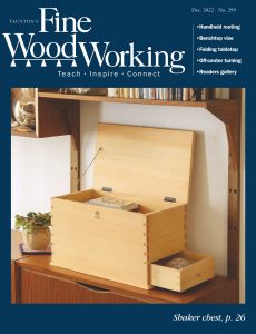 Fine Woodworking – December 2022