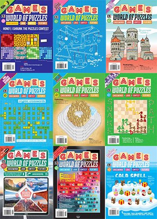 Games World of Puzzles – Full Year 2022 Issues Collection