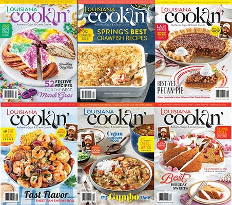 Louisiana Cookin’  – Full Year 2022 Issues Collection