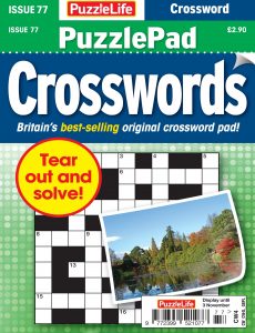 PuzzleLife PuzzlePad Crosswords – Issue 77, 2022