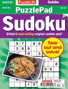 PuzzleLife PuzzlePad Sudoku – Issue 82, 2022