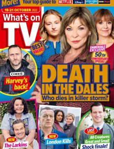 What’s on TV – 15 October 2022