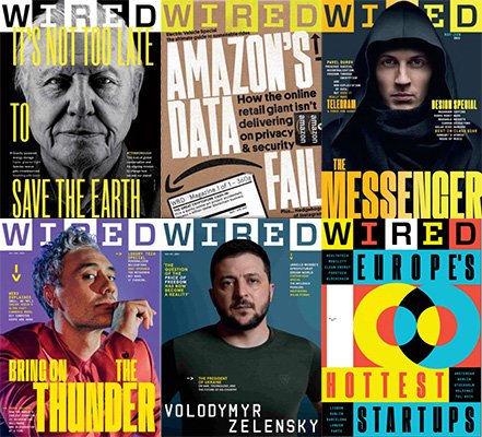 Wired UK – Full Year 2022 Issues Collection