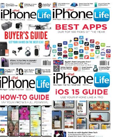 iPhone Life Magazine – Full Year 2022 Issues Collection