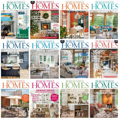 25 Beautiful Homes – Full Year 2022 Issues Collection