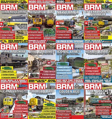 British Railway Modelling (BRM) – Full Year 2022 Issues Collection