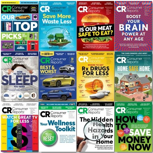 Consumer Reports – Full Year 2022 Issues Collection