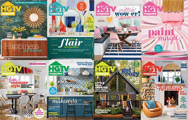 HGTV Magazine – Full Year 2022 Issues Collection