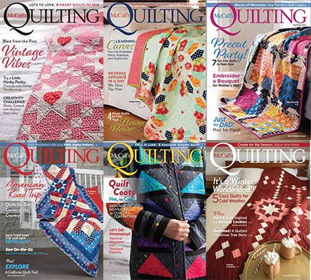 McCall’s Quilting – Full Year 2022 Issues Collection