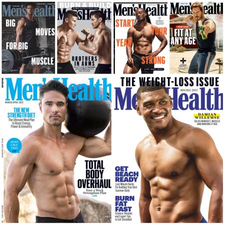 Men's Health South Africa – Full Year 2022 Issues Collection
