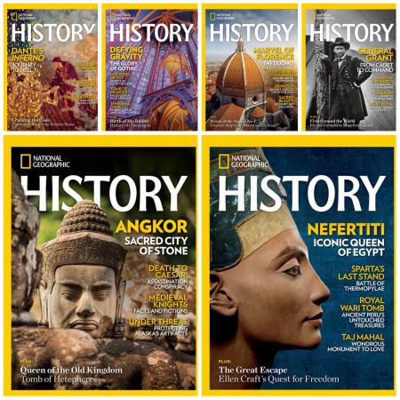 National Geographic History – Full Year 2022 Issues Collection