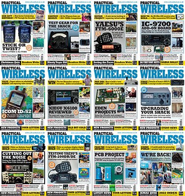 Practical Wireless – Full Year 2022 Issues Collection